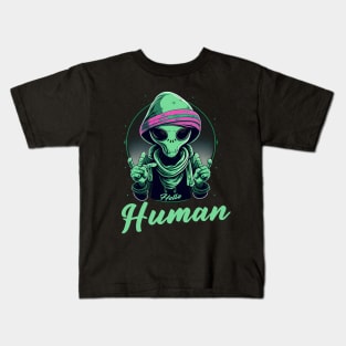 Hello Human Kids T-Shirt